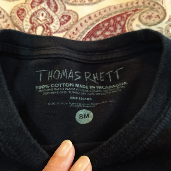 size S Thomas Rhett Tee ShirtLife Changes Tour 2018 - Picture 7 of 10